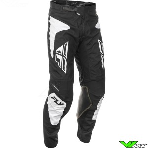 Fly Racing Kinetic Sym 2025 Motocross Pants - Black / White