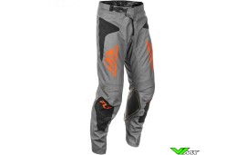 Fly Racing Kinetic Sym 2025 Crossbroek - Grijs / Oranje