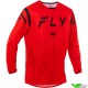 Fly Racing Kinetic Center 2025 Cross shirt - Rood / Zwart