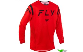 Fly Racing Kinetic Center 2025 Cross shirt - Rood / Zwart