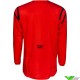 Fly Racing Kinetic Center 2025 Cross shirt - Rood / Zwart