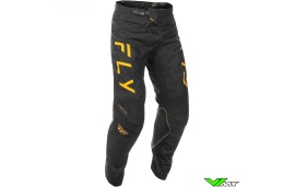 Fly Racing Kinetic Center 2025 Motocross Pants - Black / Gold