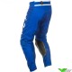 Fly Racing Kinetic Center 2025 Crossbroek - Navy / Wit