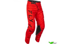 Fly Racing Kinetic Center 2025 Crossbroek - Rood / Zwart