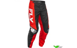 Fly Racing F-16 2025 Crossbroek - Zwart / Rood