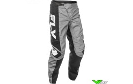 Fly Racing F-16 2025 Crossbroek - Grijs / Zwart / Wit