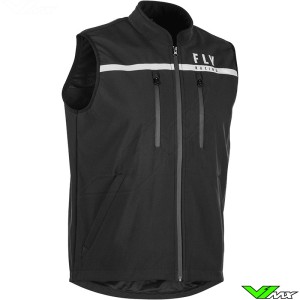 Fly Racing Patrol Body Warmer - Black