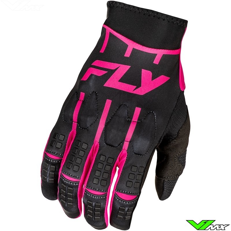 Fly Racing Evolution DTS 2025 Motocross Gloves - Black / Pink