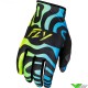 Fly Racing Lite Zen SE 2025 Motocross Gloves - Black / Blue / Fluo Yellow