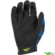 Fly Racing Lite Zen SE 2025 Motocross Gloves - Black / Blue / Fluo Yellow