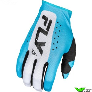 Fly Racing Lite 2025 Motocross Gloves - Blue / White