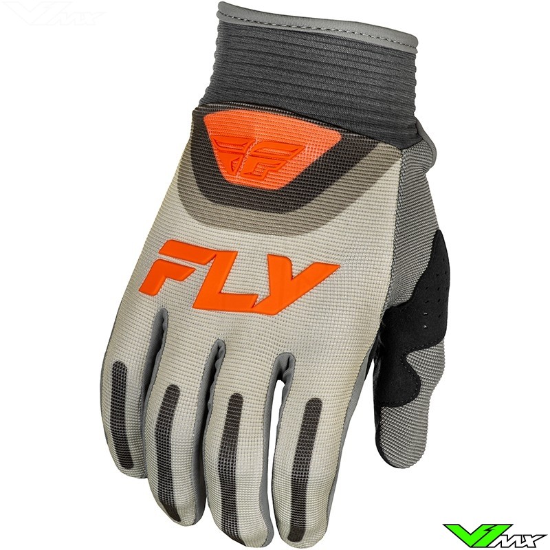 Fly Racing F-16 2025 Crosshandschoenen - Grijs / Oranje