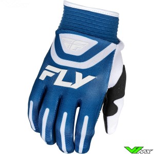 Fly Racing F-16 2025 Crosshandschoenen - Donker Blauw / Wit