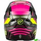 Fly Racing Kinetic Scorched Youth Motocross Helmet - Neon Pink / Fluo Yellow