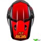 Fly Racing Kinetic Scorched Youth Motocross Helmet - Red