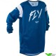 Fly Racing Kinetic Stoke 2025 Kinder Cross shirt - Navy