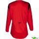 Fly Racing Kinetic Stoke 2025 Kinder Cross shirt - Rood