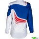 Fly Racing F-16 2025 Kinder Cross shirt - Blauw / Rood / Wit