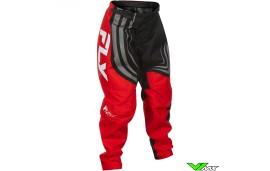 Fly Racing F-16 2025 Kinder Crossbroek - Rood