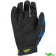 Fly Racing Lite Zen SE 2025 Youth Motocross Gloves - Black / Blue / Fluo Yellow