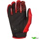 Fly Racing Kinetic Center 2025 Youth Motocross Gloves - Red / Black