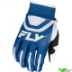 Fly Racing F-16 2025 Youth Motocross Gloves - Dark Blue / White