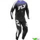 Fly Racing Evolution DTS 2025 Motocross Gear Combo - Black / White / Purple