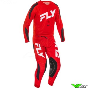 Fly Racing Evolution DTS 2025 Motocross Gear Combo - Red