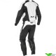 Fly Racing Kinetic Sym 2025 Motocross Gear Combo - Black / White