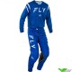 Fly Racing Kinetic Center 2025 Motocross Gear Combo - Navy / White