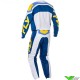Fly Racing F-16 2025 Motocross Gear Combo - White / Dark Blue / Yellow