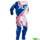 Fly Racing F-16 2025 Youth Motocross Gear Combo - Blue / Red / White