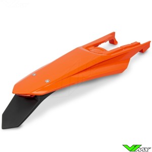 UFO Achterspatbord met LED Achterlicht Oranje - KTM 150EXC 250EXC 250EXC-F 300EXC 350EXC-F 450EXC 500EXC