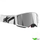 Alpinestars Supertech Corp Motocross Goggle - White / Silver Mirror Lens