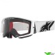 Alpinestars Supertech Corp Crossbril - Wit / Heldere lens