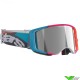 Alpinestars Supertech Stream Motocross Goggle - Grey / Multicolor / Silver Mirror Lens