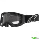 Alpinestars Vision 8 Corp Crossbril - Zwart / Dubbele lens