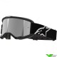 Alpinestars Vision 5 Corp Motocross Goggle - Black / Silver Mirror Lens