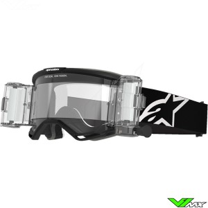 Alpinestars Vision 5 Corp Motocross Goggles with Roll-off - Black