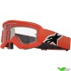 Alpinestars Vision 5 Corp Motocross Goggle - Orange / Clear Lens