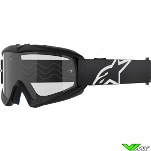 Alpinestars Vision Youth Corp Motocross Goggle - Black / Clear Lens