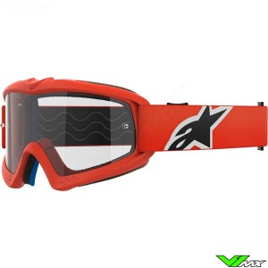 Alpinestars Vision Youth Corp Motocross Goggle - Orange / Clear Lens