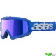 Alpinestars Vision Youth Blaze Kinder Crossbril - Blauw / Blauw Spiegellens