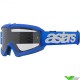 Alpinestars Vision Youth Blaze Kinder Crossbril - Blauw / Heldere lens