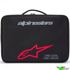 Alpinestars Supertech Vision Crossbril tas - Zwart / Rood