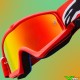 Alpinestars Vision Youth Corp Kinder Crossbril - Oranje / Rood Spiegellens