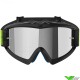 Alpinestars Vision Youth Hollow Kinder Crossbril - Charcoal / Fluo Geel / Zilver spiegellens