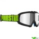 Alpinestars Vision Youth Hollow Kinder Crossbril - Charcoal / Fluo Geel / Zilver spiegellens