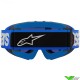 Alpinestars Vision Youth Blaze Kinder Crossbril - Blauw / Blauw Spiegellens