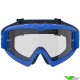 Alpinestars Vision Youth Blaze Kinder Crossbril - Blauw / Heldere lens